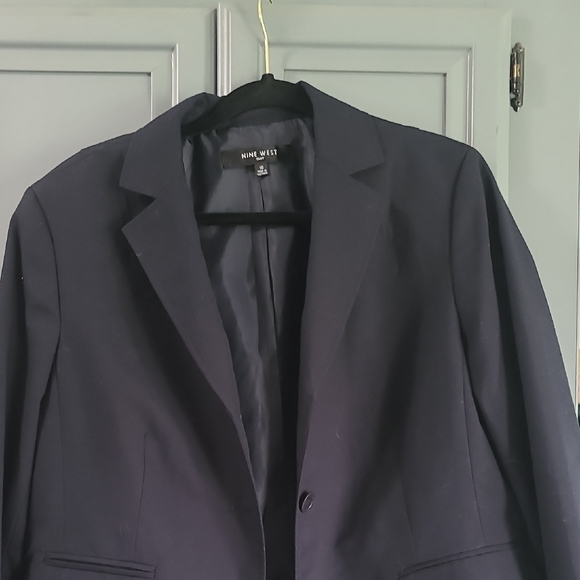H&M Jackets & Blazers - H&M Blue Blazer Classic Tailored Suit Jacket